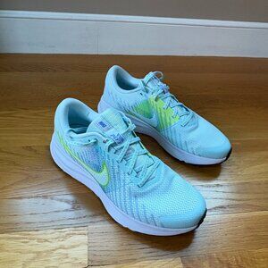 Blue Nike Sneakers